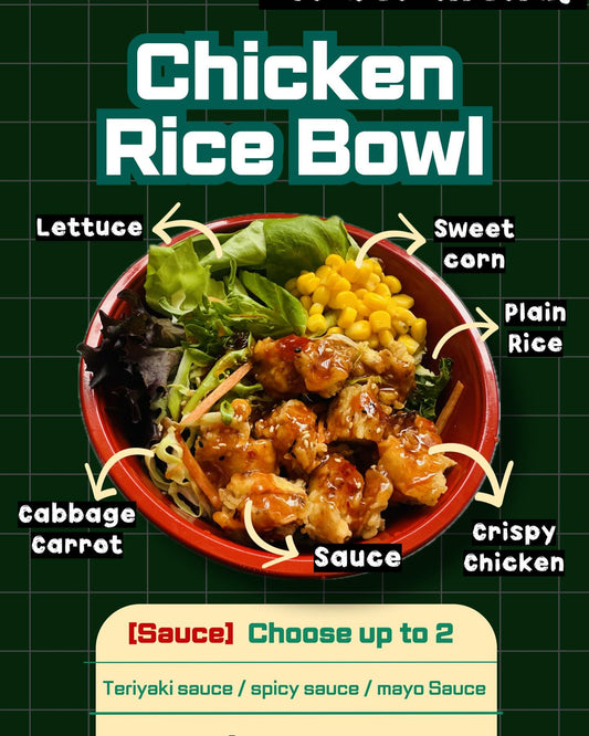 TOPEND WINTON: Chicken Rice Bowl